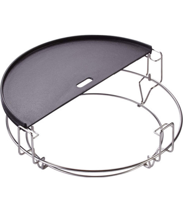 Kamado Joe Kamado Joe ® - Half Moon Cast Iron (Gietijzer) Reversible Griddle (Big Joe)