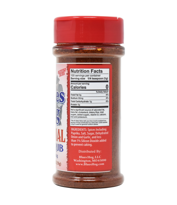 Blues Hog Blues Hog - Original Dry Rub Seasoning (156gr-5,5oz)