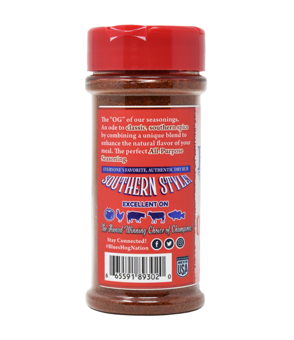 Blues Hog Blues Hog - Original Dry Rub Seasoning (156gr-5,5oz)