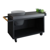 OFYR - Kamado Table Black 135 PRO Concrete BGE (Beton)