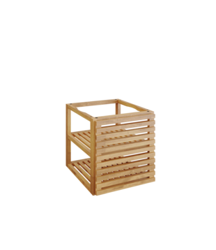 OFYR - Storage Insert PRO met 1 deur Teak Hout (Small)