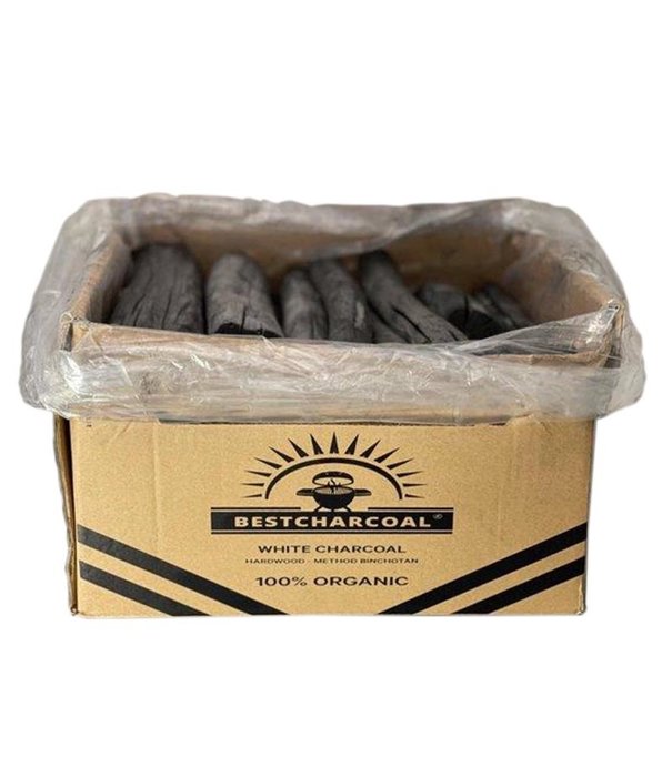 Best Charcoal Best Charcoal - Binchotan Eucalyptus 7,5 kg (doos)