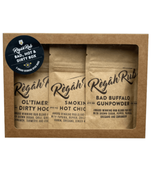 Règâh Rub - Giftset Bad, Hot & Dirty Box (3x 100g)