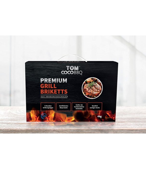 Tom Cococha Tom Cococha BBQ - Premium Grillbriketten (Kokos) 4 kg