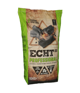 ECHT® Professional Houtskool, zak 10kg