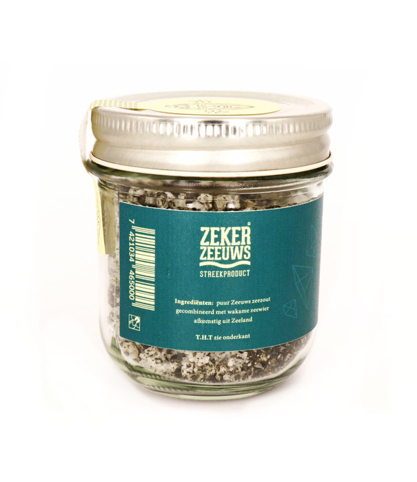 Zeeuwsche Zoute Zeeuwsche Zoute Glazen Pot Wakame (100 gram)