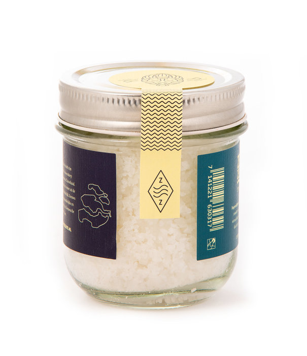 Zeeuwsche Zoute Zeeuwsche Zoute Glazen Pot Puur (100 gram)