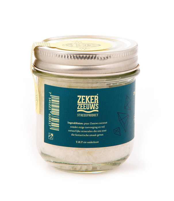 Zeeuwsche Zoute Zeeuwsche Zoute Glazen Pot Puur (100 gram)