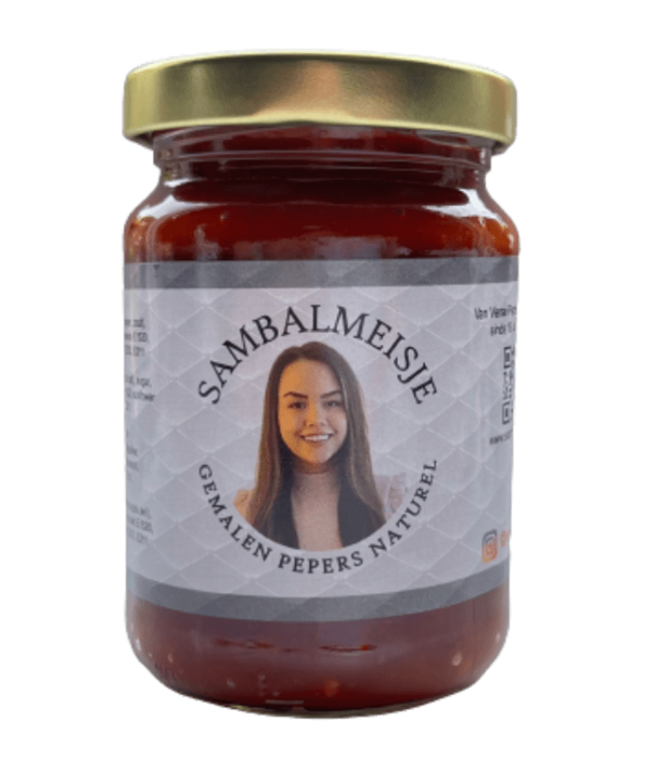 Sambalmeisje Sambalmeisje - Gemalen Pepers Naturel (Sambal)