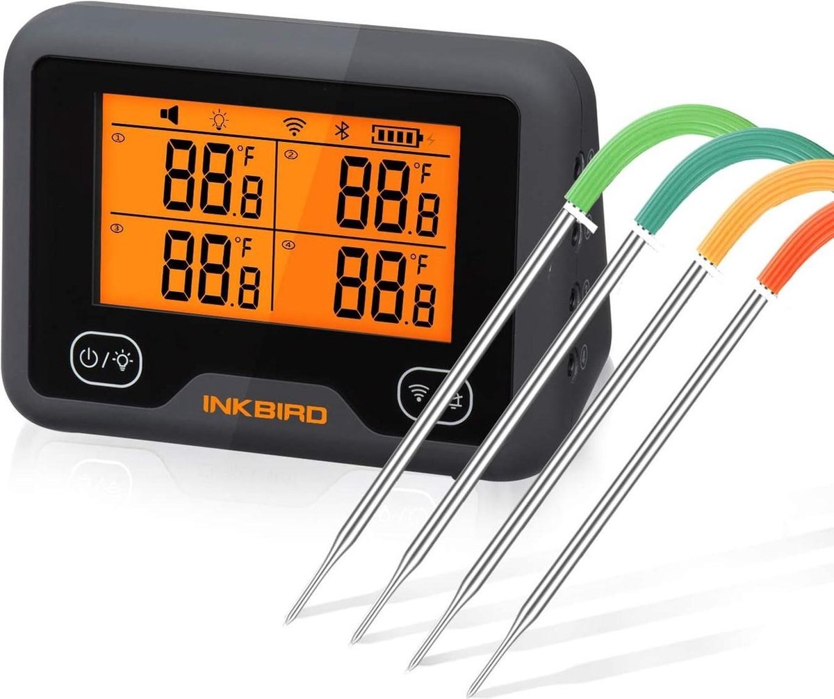 INKBIRD IBBQ4BW (WIFI + Bluetooth Thermometer) BBQing