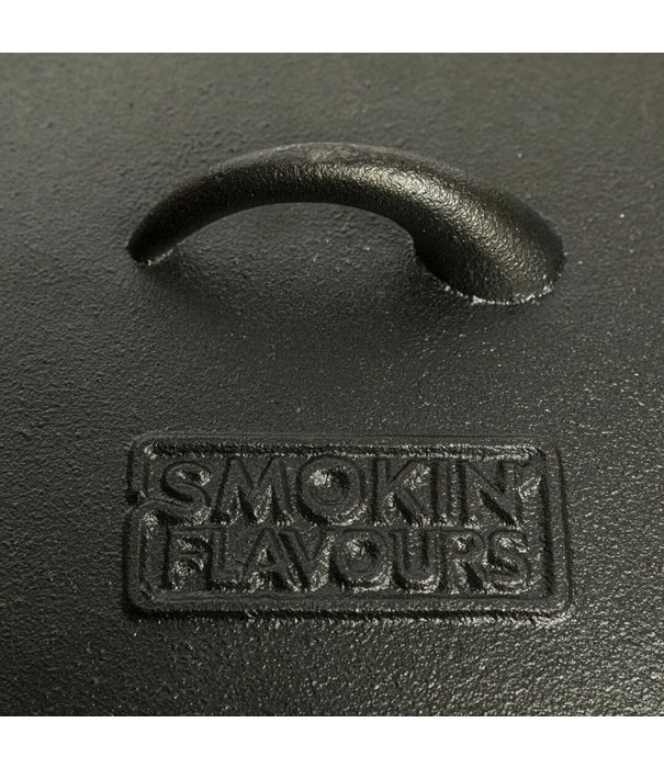Fun Cooking Trading Smokin' Flavours - Gietijzeren Dutch oven Medium - 25 cm (3L)
