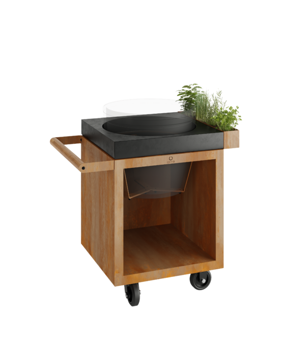 OFYR OFYR - Kamado Table Corten 65 PRO Concrete The Bastard