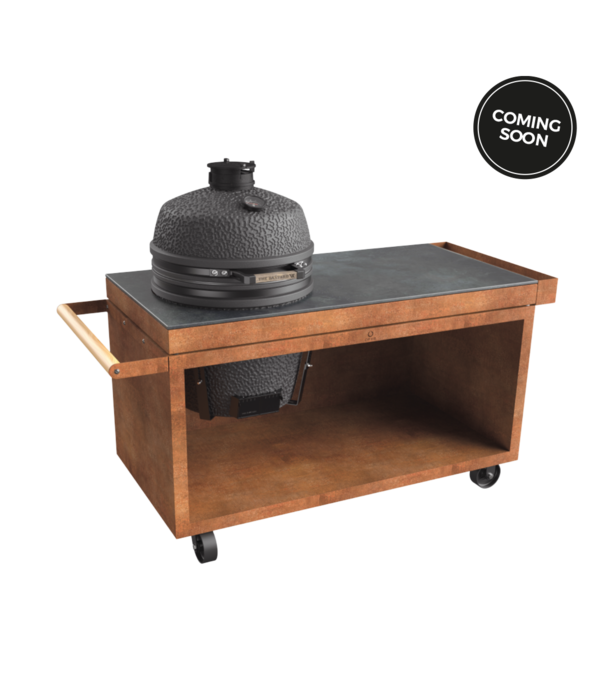 Ofyr OFYR - Kamado Table Corten 150 PRO+ Corten Ceramic Dark