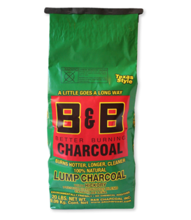 B&B Charcoal - Hickory Lump Charcoal 20lb / 9 kg