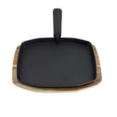 The Bastard - Sizzling Plate & Holder (Large/Medium)