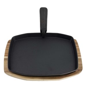 The Bastard - Sizzling Plate & Holder (Medium/Compact)