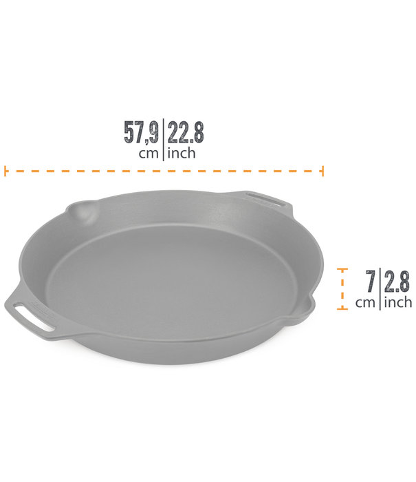 Petromax Petromax - Gietijzeren Skillet 2 handvatten 50cm