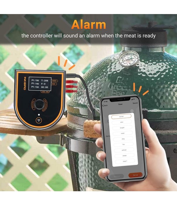Inkbird Inkbird - ISC-007BW WiFi + Bluetooth BBQ Controller