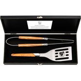 Laguiole Style de Vie - Luxury Line BBQ Set (Olijfhout)