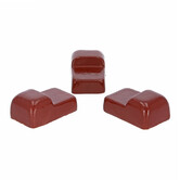 Keramische voetjes Rood (set van 3) "Classic"