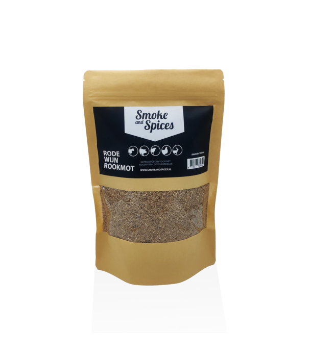 Smoke and Spices Smoke and Spices - Rode Wijnvaten Rookmot (1500 ml)