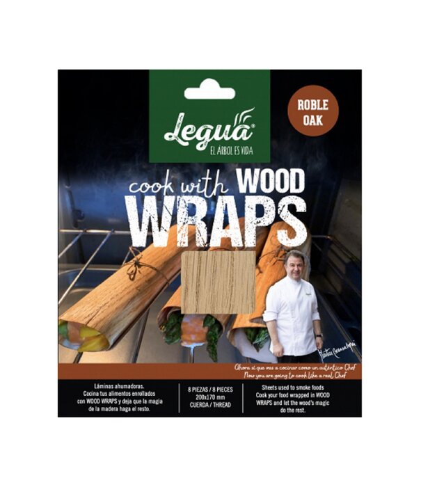 Legua Legua - Wood wraps Eiken (pak a 8 vellen)