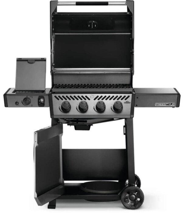 Napoleon ACTIE: Napoleon - Freestyle 425, 4 hoofdbranders, met SIZZLE ZONE zijbr. en deur, graphite