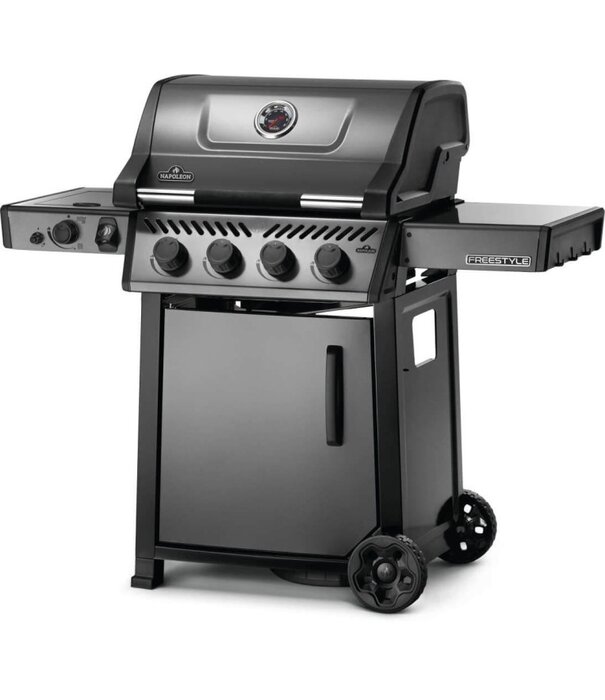 Napoleon ACTIE: Napoleon - Freestyle 425, 4 hoofdbranders, met SIZZLE ZONE zijbr. en deur, graphite