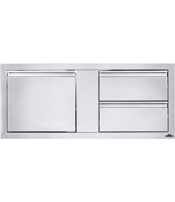 Napoleon Napoleon - Inbouwdeur & 2 laden combinatie 115x50cm