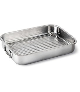 Napoleon - RVS braadslede met rek voor Freestyle™, Rogue® en 300/500/700-series