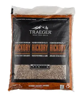 Traeger - Hickory Pellets (Zak 9 kg)