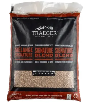 Traeger - Signature Blend Pellets (Zak 9 kg)