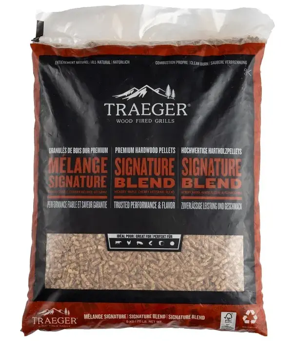 Traeger Traeger - Signature Blend Pellets (Zak 9 kg)