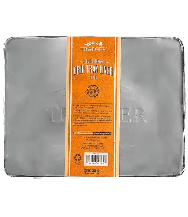 Traeger Traeger - Drip Tray Liner (5-PACK) - Scout/Ranger