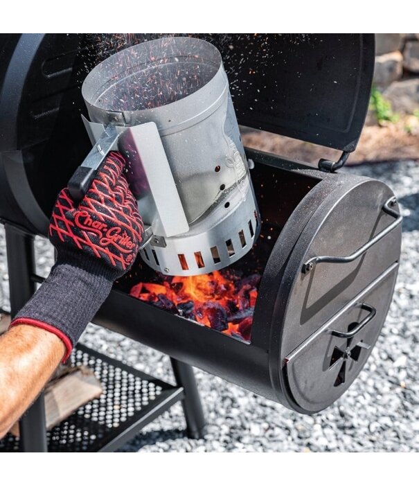 Char-Griller Char-griller® - Portable Houtskool Grill of Zijkamer-vuurbox (Side Fire Box)