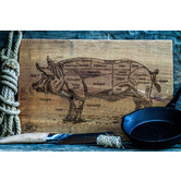Rough Cooking - Wandbord Varken (27x41x3 cm)