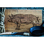 Rough Cooking - Wandbord Varken (27x41x3 cm)
