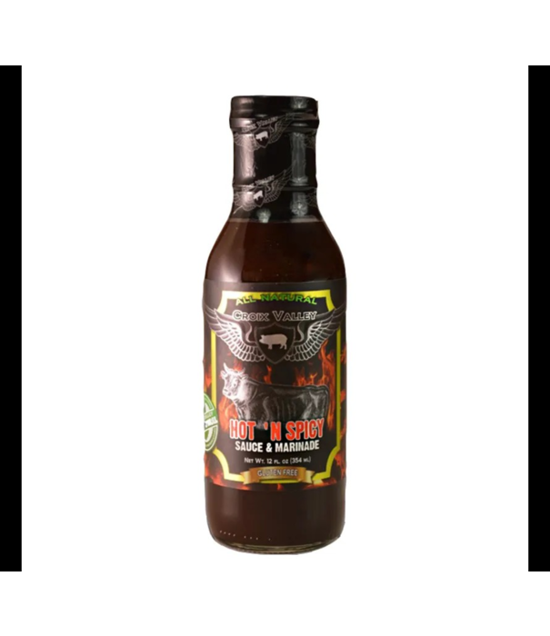 Croix Valley Croix Valley - Hot n Spicy Sauce & Marinade (12 oz./ 354 ml.)