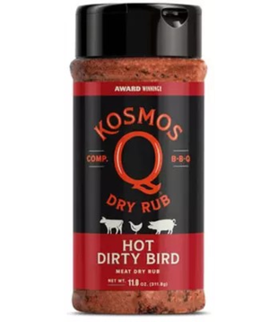 Kosmo's Q - Dirty Bird Hot Seasoning (11oz)