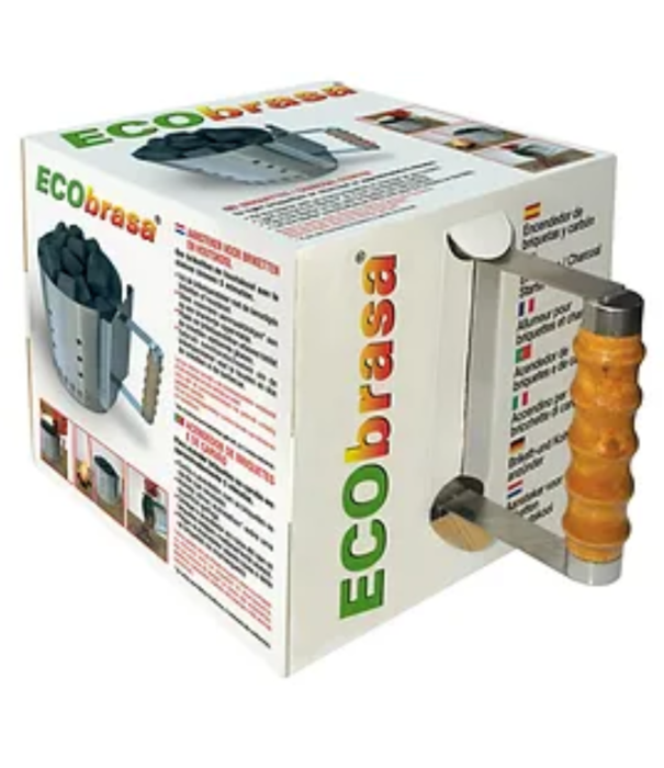 Ecobrasa Ecobrasa - RVS Briketten Starter 1 kilo
