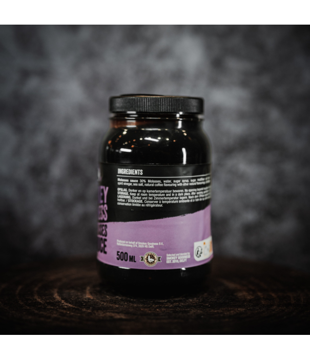 Smokey Goodness Smokey Goodness - Blackstrap Coffee Molasses (BBQ Sauce 500ml) NIEUW