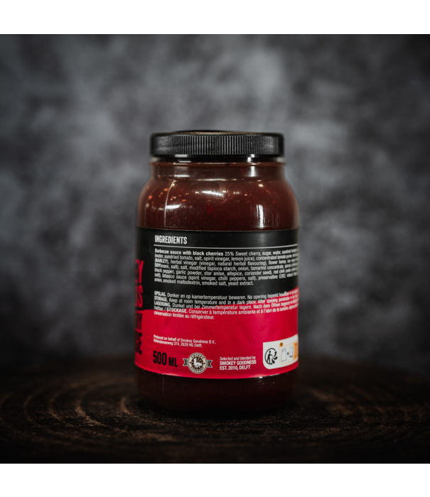 Smokey Goodness Smokey Goodness - Black Cherry (BBQ Sauce 500ml) NIEUW