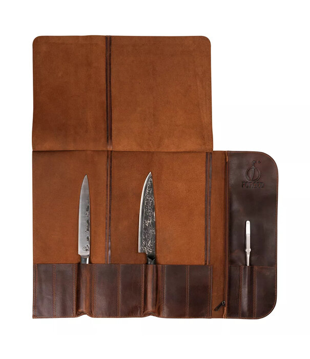 Forged Forged - Foedraal (Messentas, Bruin, Leder)