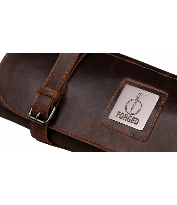 Forged Forged - Foedraal (Messentas, Bruin, Leder)
