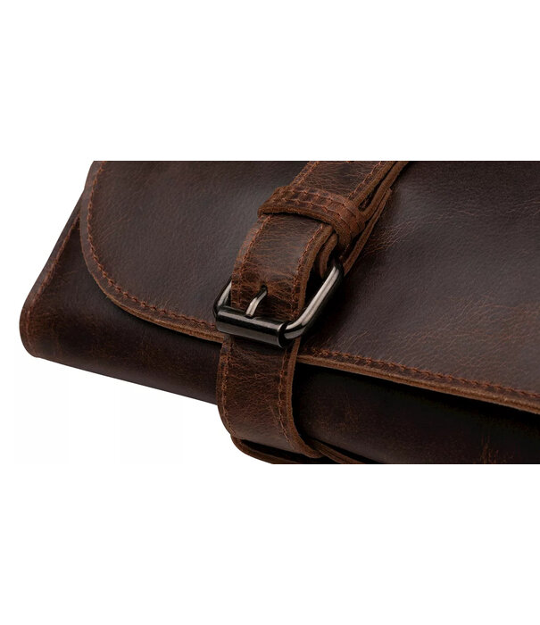 Forged Forged - Foedraal (Messentas, Bruin, Leder)