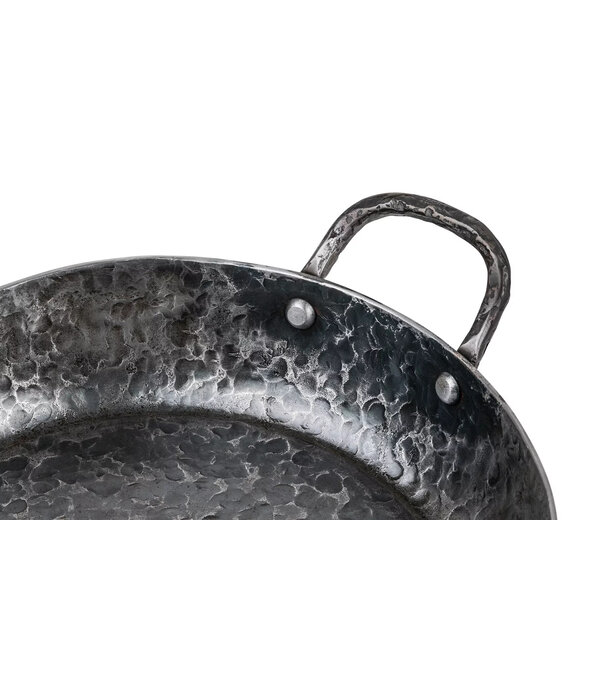 Forged Forged - Koekenpan met 2 handvatten 24 cm (Carbon Staal)