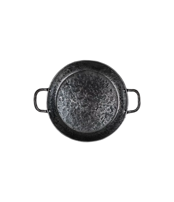 Forged Forged - Koekenpan met 2 handvatten 24 cm (Carbon Staal)