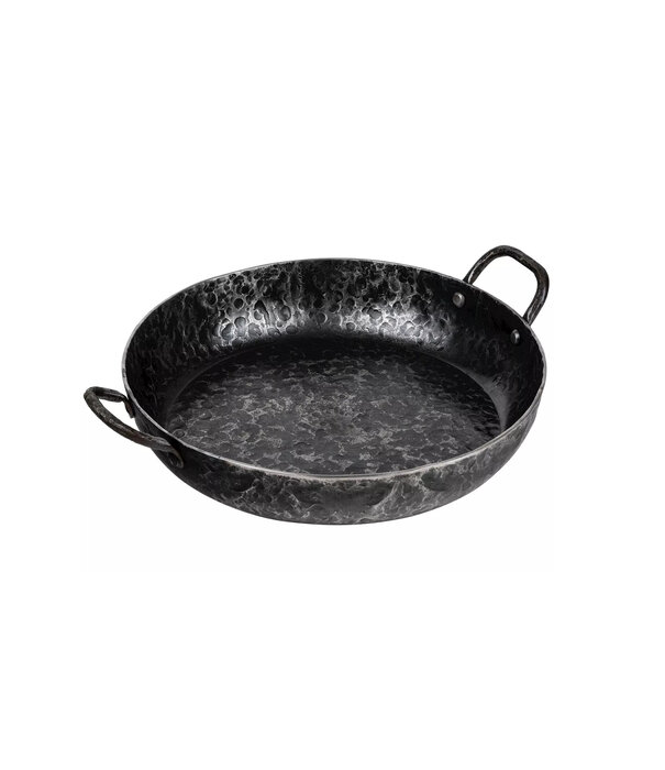 Forged Forged - Koekenpan met 2 handvatten 28 cm (Carbon Staal)