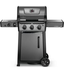Napoleon - Freestyle 365, 3 hoofdbranders, met SIZZLE ZONE zijbr. en deur, graphite