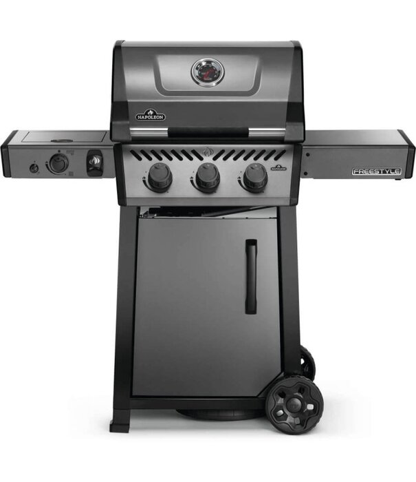 Napoleon Napoleon - Freestyle 365, 3 hoofdbranders, met SIZZLE ZONE zijbr. en deur, graphite